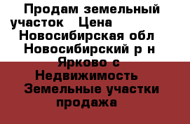 Продам земельный участок › Цена ­ 800 000 - Новосибирская обл., Новосибирский р-н, Ярково с. Недвижимость » Земельные участки продажа   